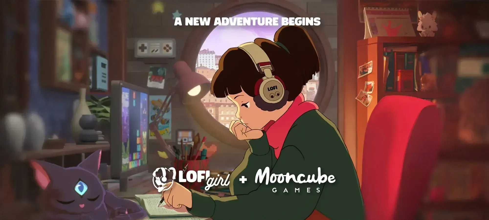 Mooncube games joins the Lofi Girl family